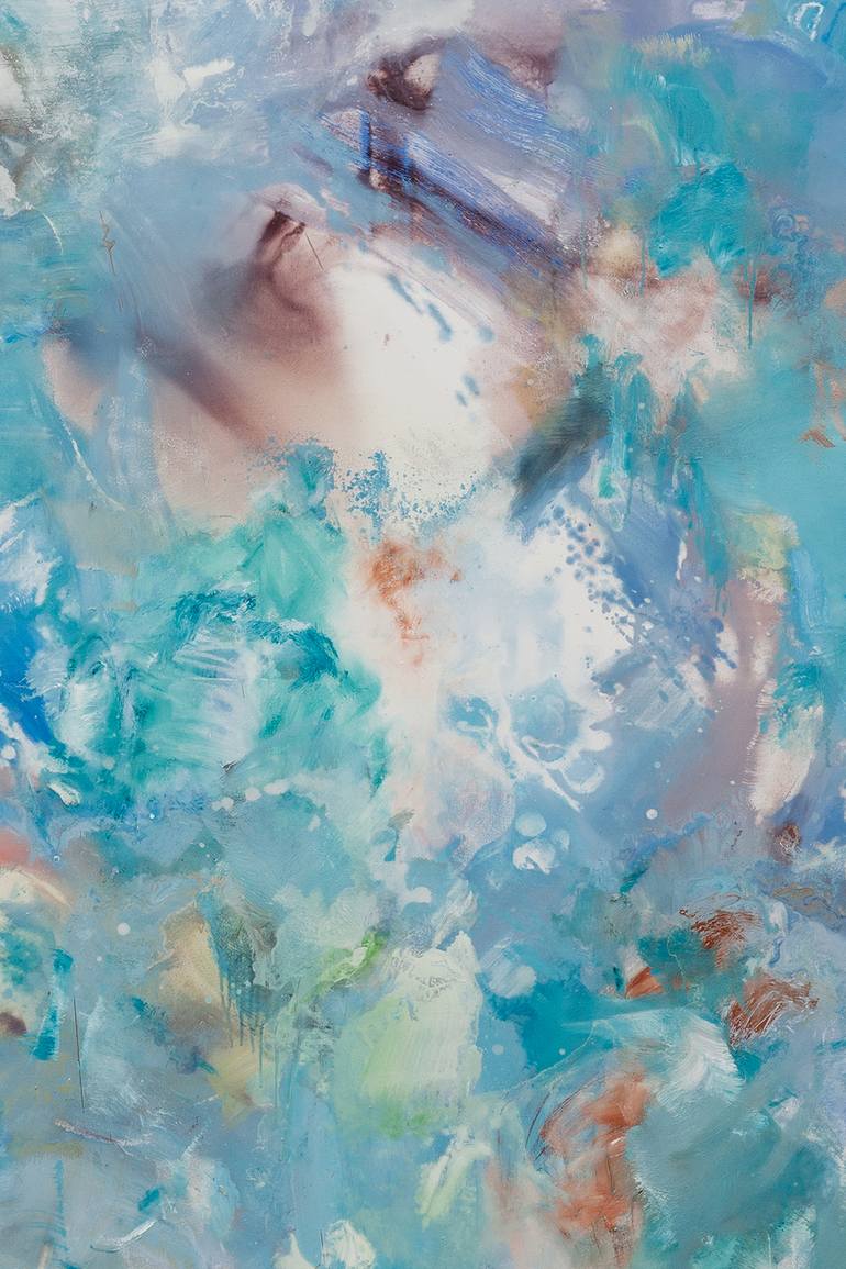 Original Abstract Expressionism Abstract Painting by Tijana Titin