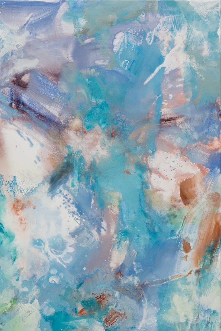 Original Abstract Expressionism Abstract Painting by Tijana Titin