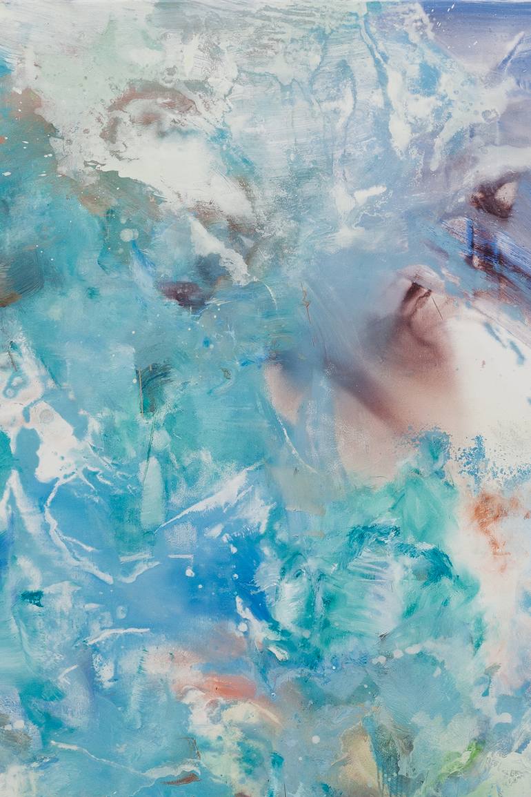 Original Abstract Expressionism Abstract Painting by Tijana Titin