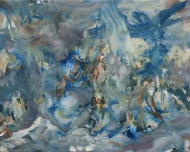 Saatchi Art Artist Tijana Titin; Paintings, “Plunge in Blue” #art