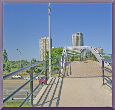 Walkway Bridge to the City thumb