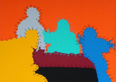 Print of Pop Art Religious Paintings by marco bottin