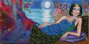 Original Surrealism Fantasy Paintings by Ilene Satala