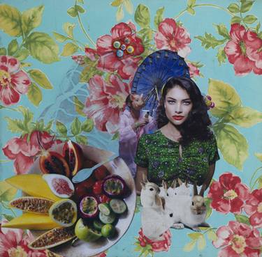 Print of Women Collage by Sonia Ciruelo