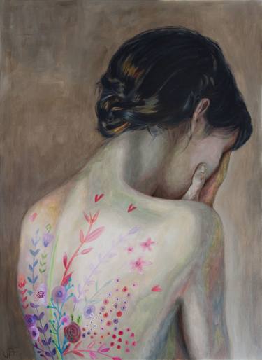 Original Nude Paintings by Valérie Andriantsiferana