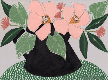 Original Impressionism Botanic Paintings by Marisa Añon