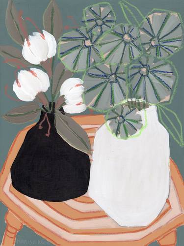 Original Still Life Paintings by Marisa Añon