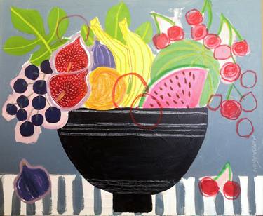 Original Expressionism Still Life Paintings by Marisa Añon