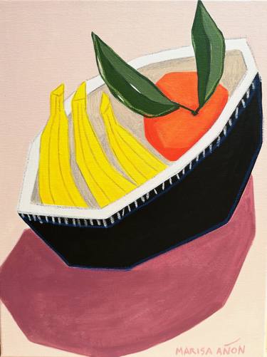 Original Abstract Still Life Paintings by Marisa Añon