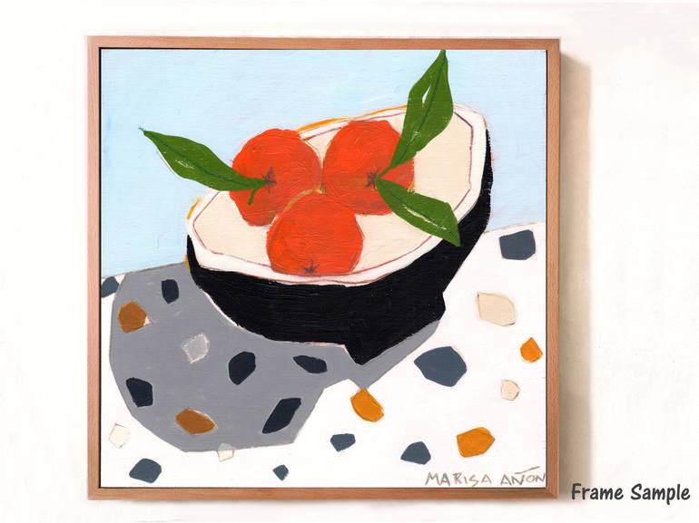 Original Food Painting by Marisa Añon