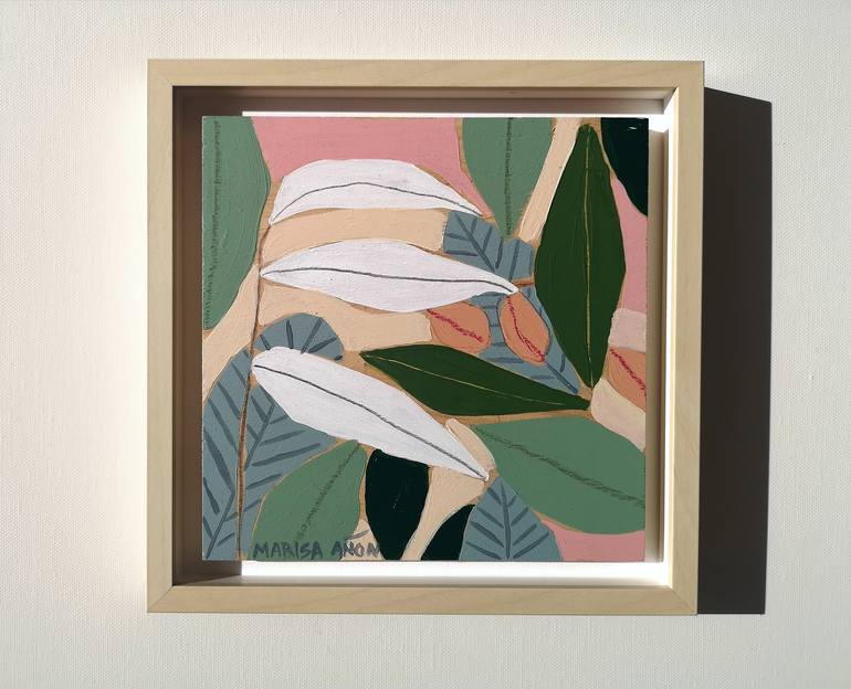 Original Modern Botanic Painting by Marisa Añon