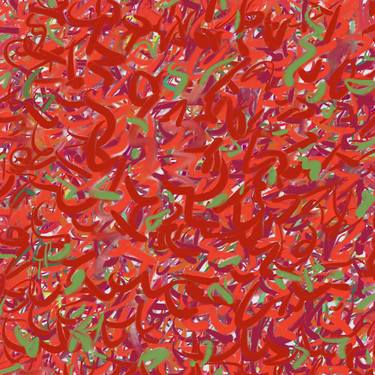 Print of Abstract Expressionism Abstract Digital by Willard Balthazar