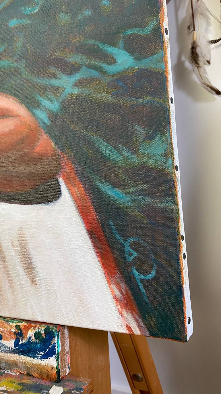 Original Figurative Women Painting by Antoine Renault