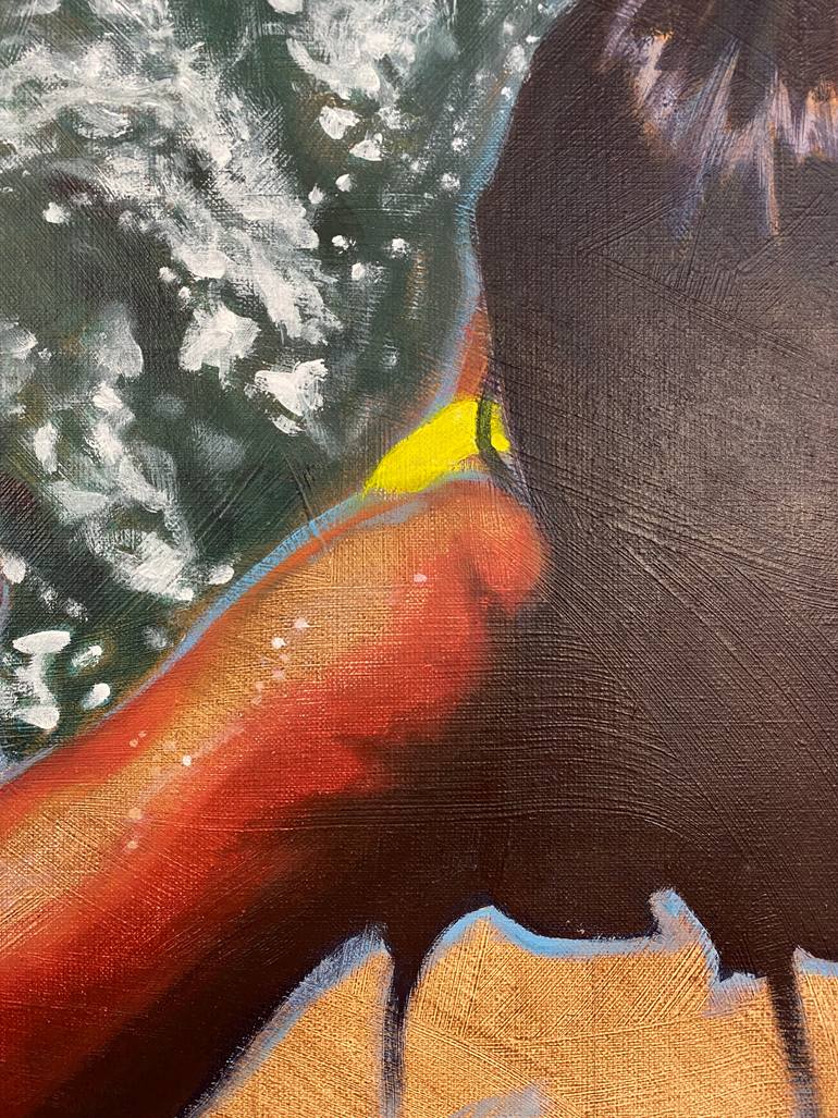 Original Realism Women Painting by Antoine Renault