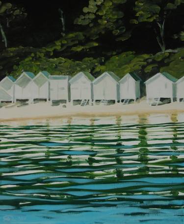 Print of Realism Beach Paintings by Antoine Renault