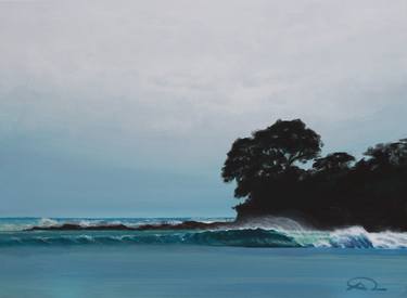 Print of Photorealism Seascape Paintings by Antoine Renault