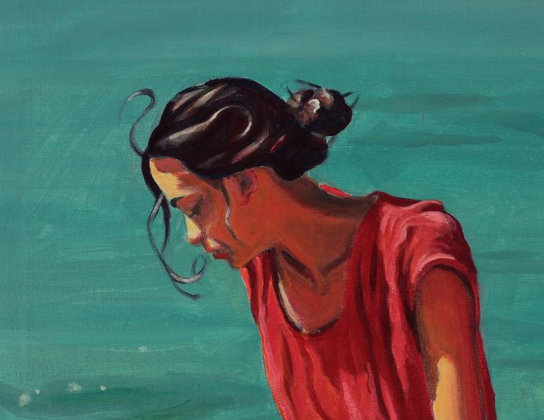 Original Figurative Women Painting by Antoine Renault