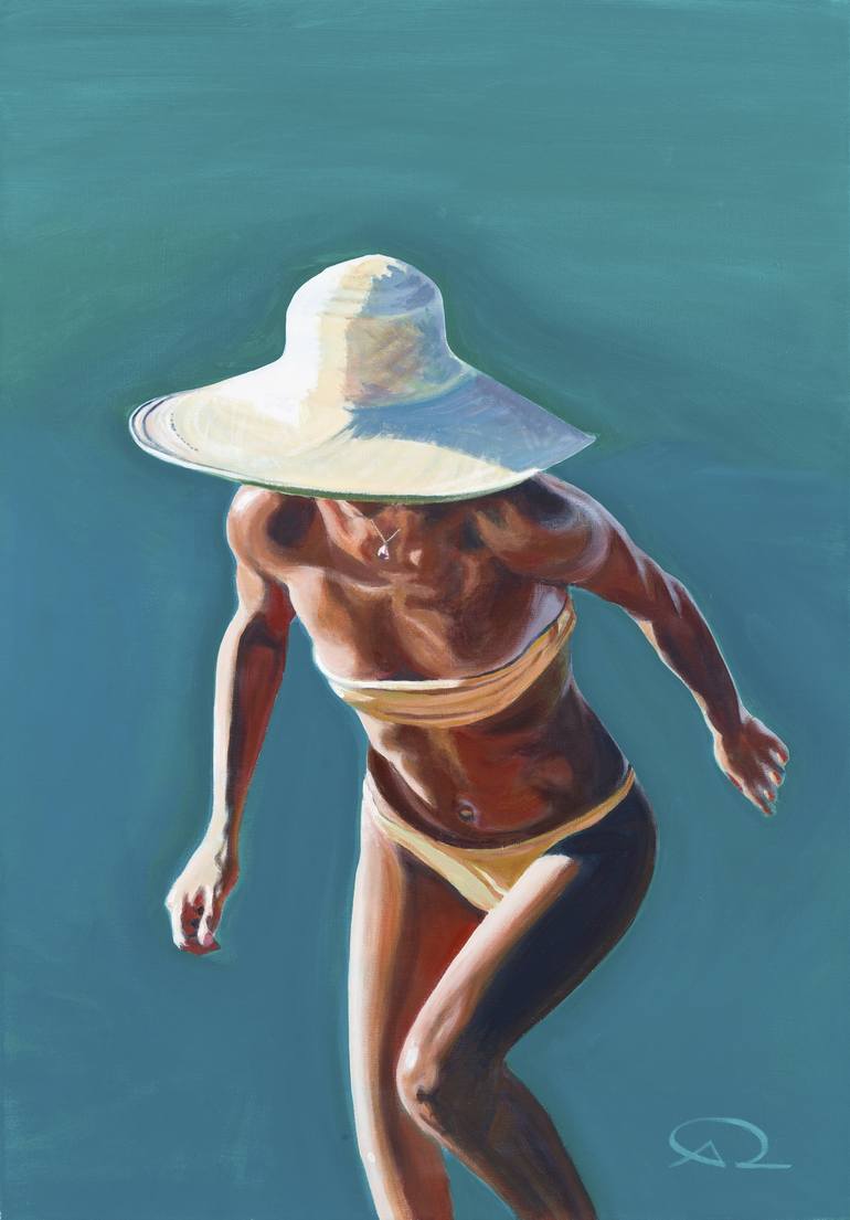 Nice hat Painting by Antoine Renault Saatchi Art