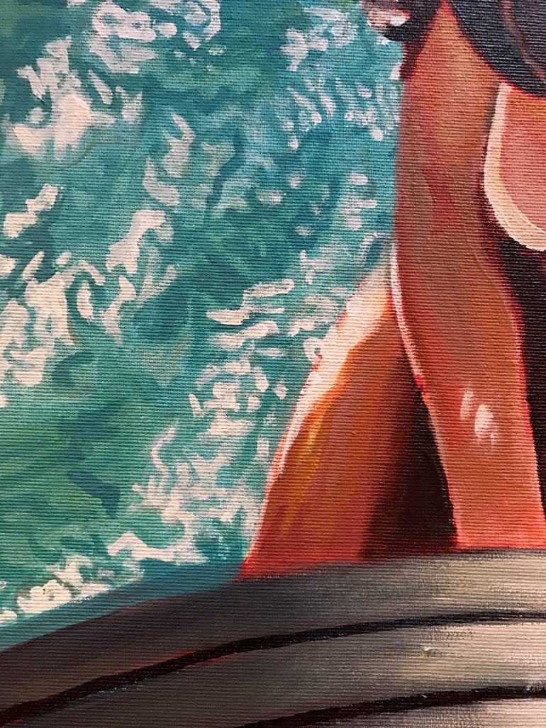 Original Realism Water Painting by Antoine Renault