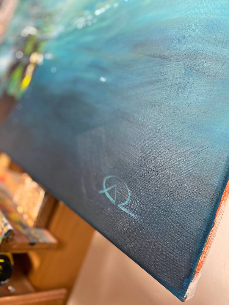 Original Realism Water Painting by Antoine Renault