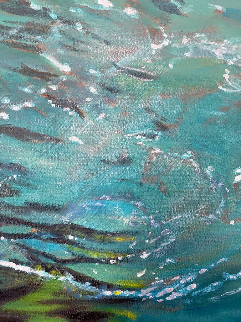 Original Realism Water Painting by Antoine Renault