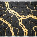 Golden Lava Flow by Olga Skorokhod