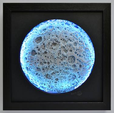 Moon (Giclee Print with LED Light) - Limited Edition 3 of 20 thumb