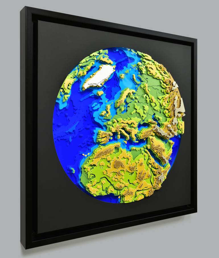 Original Abstract Nature Sculpture by Olga Skorokhod