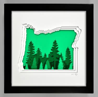 Green Oregon thumb