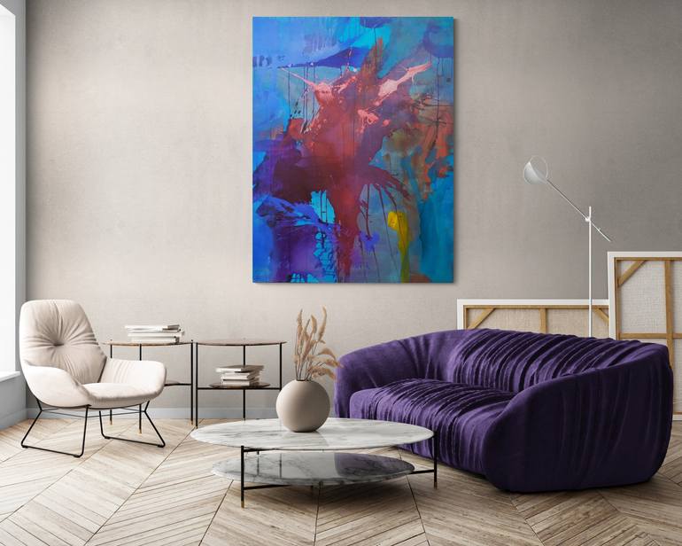 Original Abstract Painting by Catherine Maddens