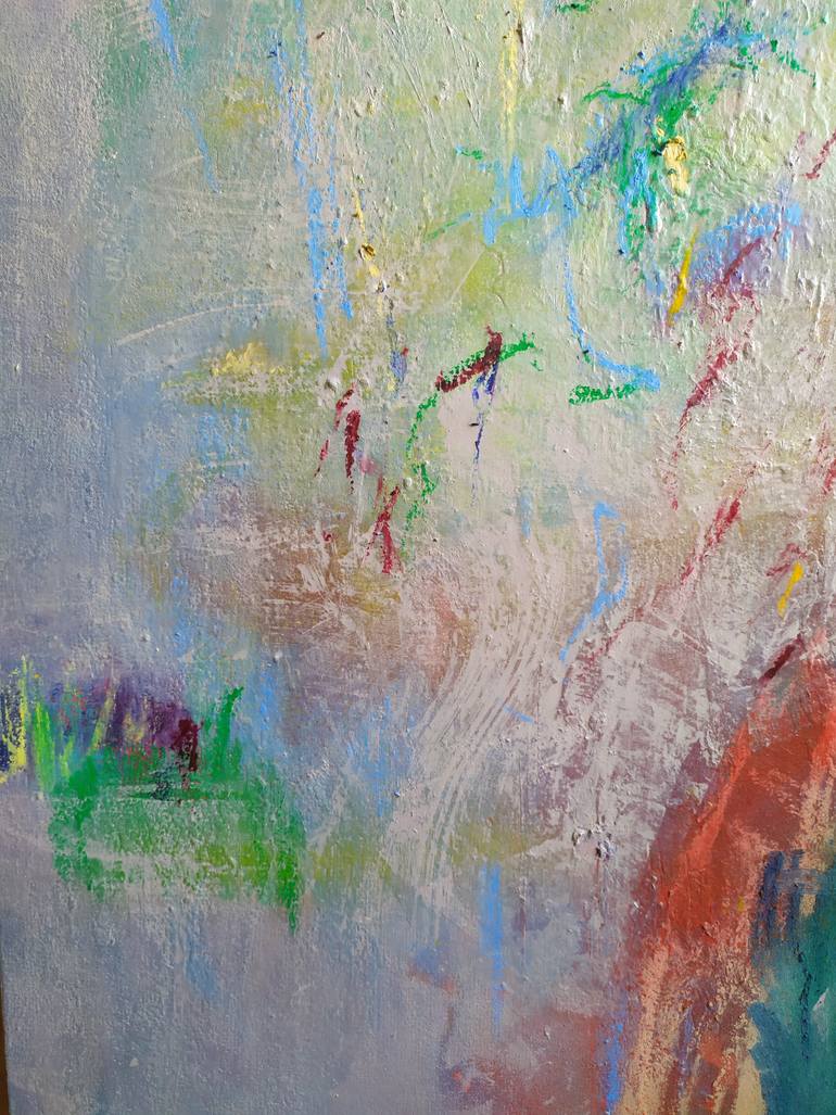 Original Abstract Expressionism Abstract Painting by Catherine Maddens