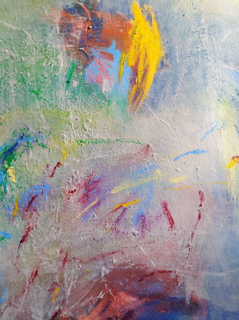Original Abstract Expressionism Abstract Painting by Catherine Maddens