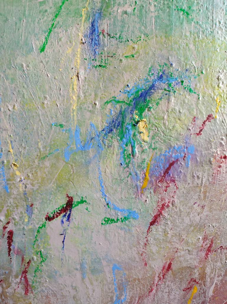 Original Abstract Expressionism Abstract Painting by Catherine Maddens