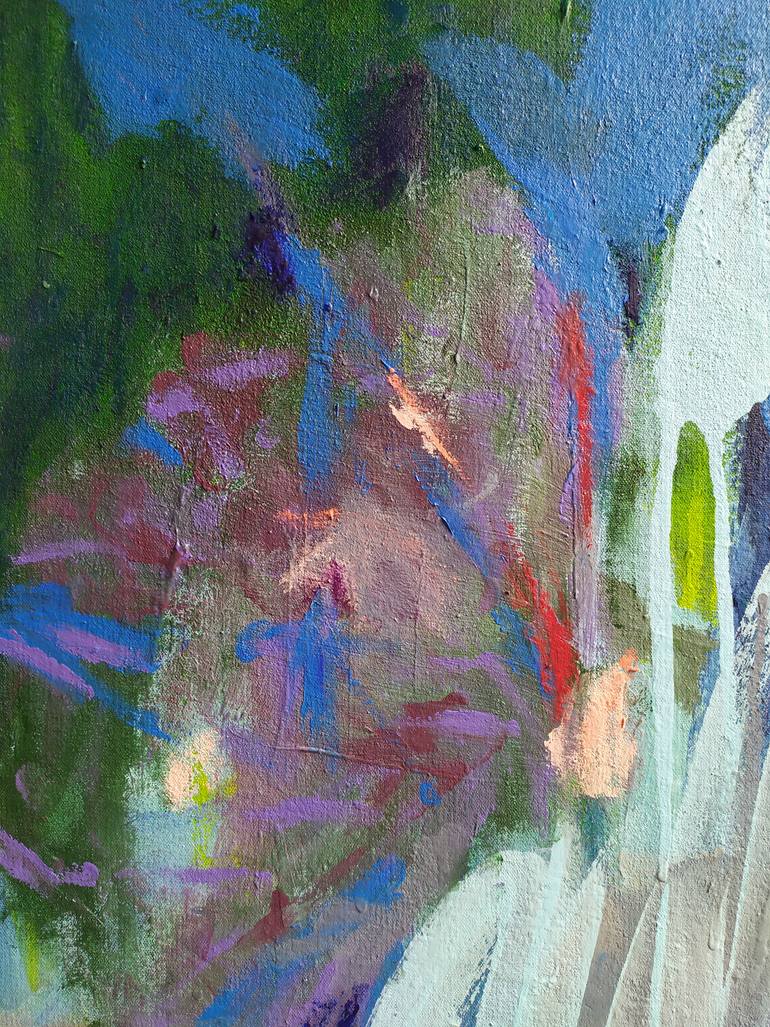 Original Abstract Expressionism Abstract Painting by Catherine Maddens