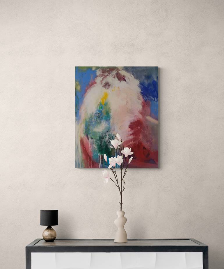 Original Abstract Expressionism Abstract Painting by Catherine Maddens