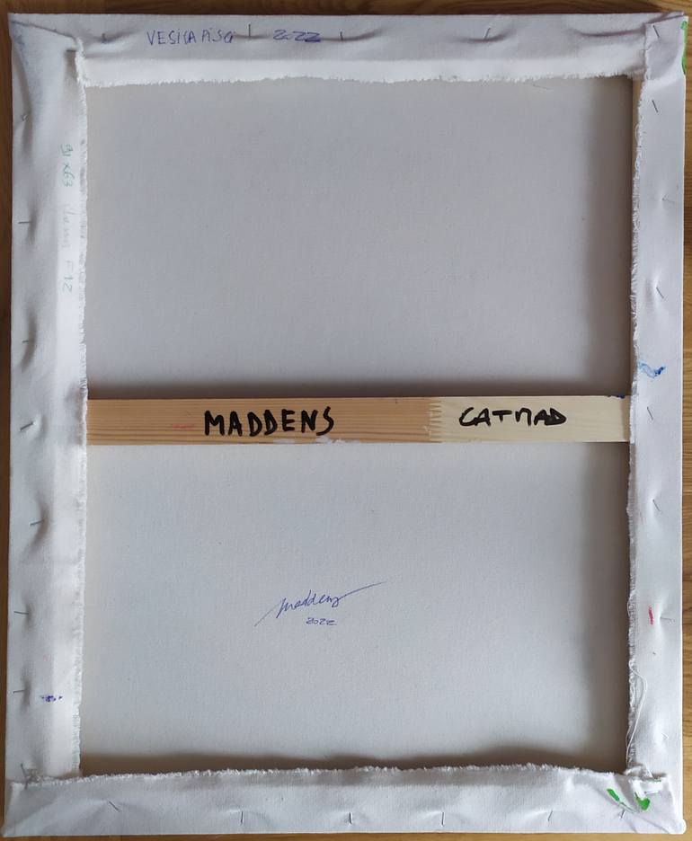 Original Abstract Expressionism Abstract Painting by Catherine Maddens