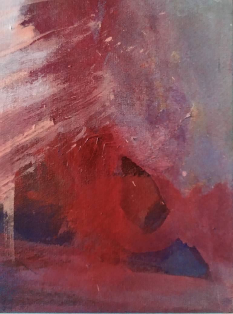 Original Abstract Expressionism Abstract Painting by Catherine Maddens