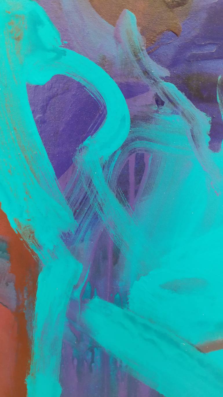 Original Abstract Expressionism Abstract Painting by Catherine Maddens
