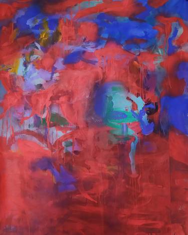 Original Abstract Expressionism Abstract Paintings by Catherine Maddens