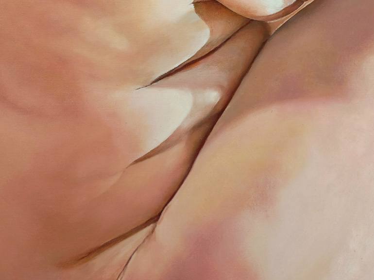 Original Figurative Nude Painting by Agnes Szikra