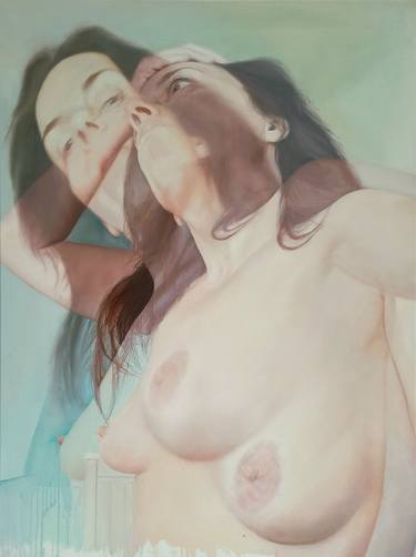 Original Figurative Nude Paintings by Agnes Szikra
