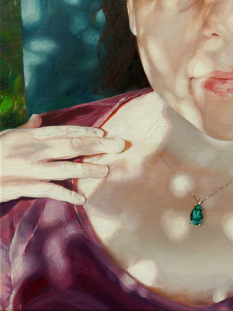 Original Figurative People Painting by Agnes Szikra