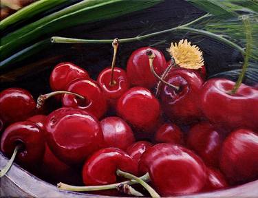 Original Figurative Food & Drink Painting by Agnes Szikra