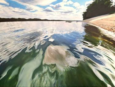 Original Realism Landscape Painting by Agnes Szikra