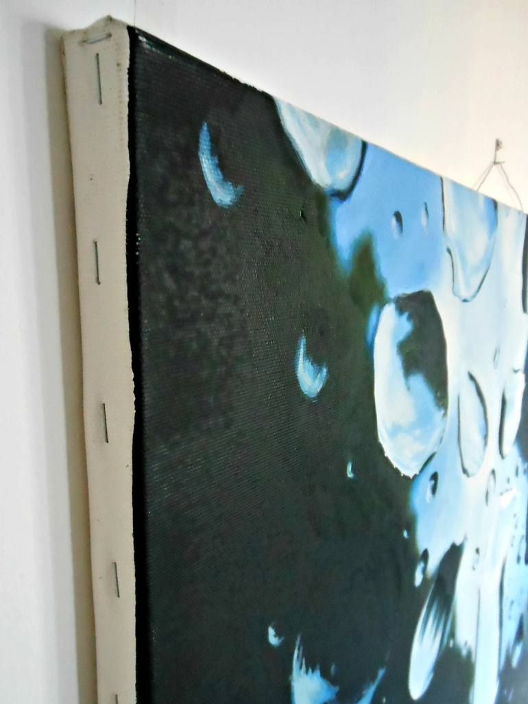 Original Realism Water Painting by Agnes Szikra