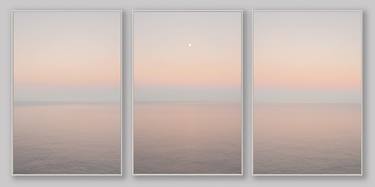 Moon over the Atlantic Ocean (study 2) - Limited Edition 2 of 3 thumb