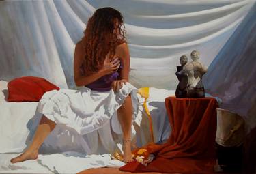 Original Women Paintings by Jose Higuera