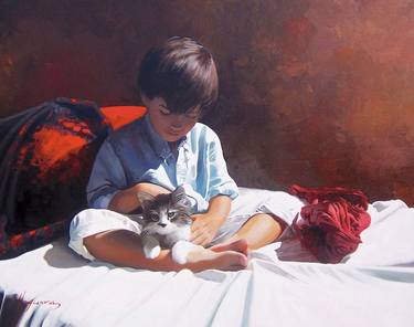 Original People Paintings by Jose Higuera