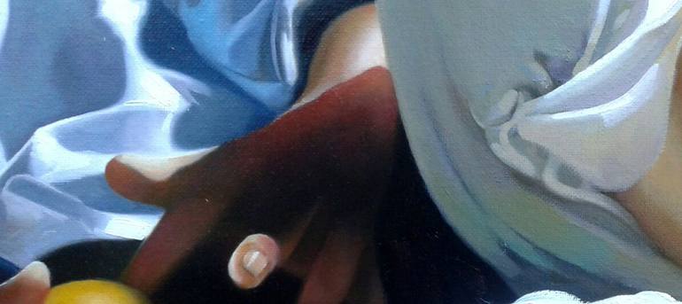 Original Figurative Children Painting by Jose Higuera