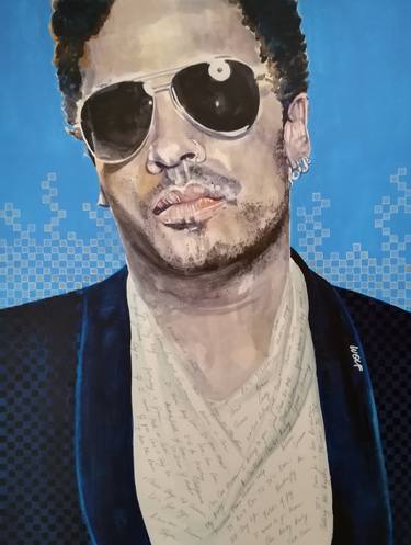 Original Celebrity Paintings by Gigi And The Wolf
